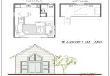 16×20 Tiny House Floor Plans Small House Floor Plans with Loft 16×24 Cabin 16×20 for Modern