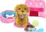 18 Inch Doll Bathtub Amazon Com sophias Pets for 18 Inch Dolls Complete Puppy Dog Play