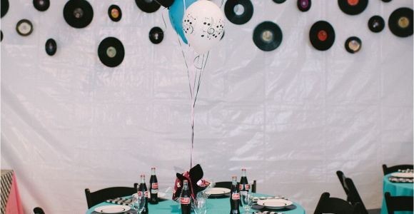 1950s Party Decorations Canada Wedding event Tablescape 1950 S theme 60th Anniversary Open