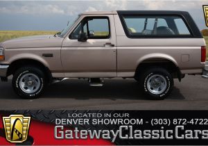 1996 ford Bronco Interior Panels 1996 ford Bronco Gateway Classic Cars 36 Den