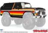 1996 ford Bronco Interior Trim Traxxas 8010a ford Bronco Sunset Painted Body for Trx 4 Rc