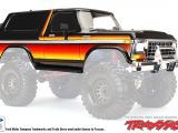 1996 ford Bronco Interior Trim Traxxas 8010a ford Bronco Sunset Painted Body for Trx 4 Rc
