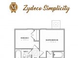 2 Bedroom 2 Bath Apartments In Baton Rouge Zydeco Simplicity Floor Plan Living Sq Ft 864 Bedrooms 2 Baths 2