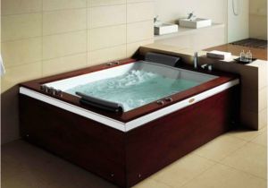 2 Person Freestanding Bathtubs Mesa 2 Person 71" X 52" Freestanding Bination Bathtub