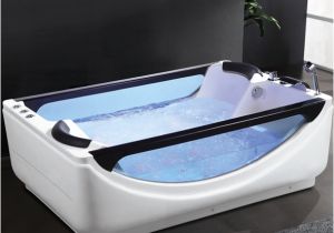 2 Person Freestanding Bathtubs Two Person Freestanding Glass Whirlpool Bathtub New