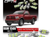2002 Dodge Ram 1500 Tail Lights Amazon Com Opt7 10pc Interior Led Replacement Light Bulbs Package