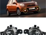 2005 ford F150 Fog Lights Car Fog Lights for Nissan Micra March 20052010 Clear Front Fog