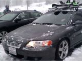 2006 Volvo S60 Roof Rack 2006 Volvo S60r Awd In Slushy Snow Youtube