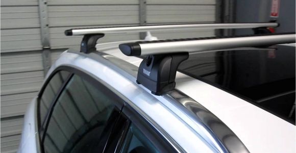 2009 Volvo S60 Roof Rack 2012 Audi A4 Avant with Thule 460r Podium Aeroblade Base Roof Rack
