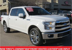 2017 ford F 150 Ladder Rack 2017 Used ford F 150 Lariat Crew Cab 4×4 22 Chrome Rims New Tires