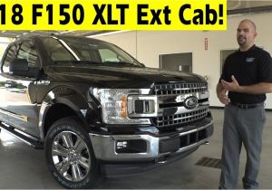 2018 ford F150 King Ranch Interior 2018 ford F150 Xlt Supercab Exterior Interior Walkaround Youtube