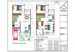 20×40 House Plan 2bhk 20 by 40 Ft House Plans Best Of 20 X 40 House Floor Plans Beautiful