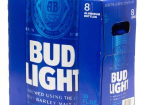 24 Pack Bud Light Bud Light 16oz Aluminum Bottle 8 Pack Beer Wine and Liquor