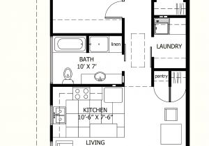 24×36 House Plans with Loft I Like This One because there is A Laundry Room 800 Sq Ft Floor