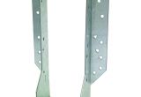 2×10 Floor Joist Hangers Simpson Strong Tie 2 In X 10 In 14 Gauge Double Face Mount Joist