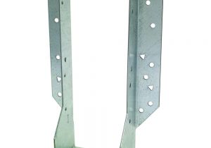 2×10 Floor Joist Hangers Simpson Strong Tie 2 In X 10 In 14 Gauge Double Face Mount Joist