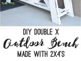 2×4 Patio Furniture Plans Free Diy Outdoor Furniture Plans Beautiful Double X Bench Plans