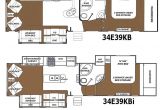 3 Bedroom 2 Bath 5th Wheel Titanium Fifth Wheel Floor Plans Luxury Travel Trailers Floor Plans