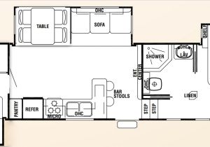 3 Bedroom 5th Wheel for Sale 5th Wheel with Bunk Beds Lovely Floor Plan Coachmen Chaparral 360ibl