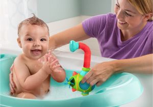 3 In 1 Baby Bathtub Summer Infant My Fun Tub Baby Bath Seat with Sprayer