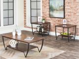 3 Piece Living Room Table Sets Sunset Trading Illusion 3 Piece Coffee Table Set