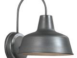 3 Way Led Light Bulb Lowes Shop Portfolio Ellicott 13 12 In H Galvanized Dark Sky Outdoor Wall