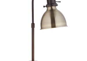 3 Way touch Lamp Bulbs Rivet Pike Factory Industrial Table Lamp 18h with Bulb Black and