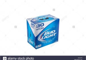 30 Pack Bud Light Budweiser Beer Can Stock Photos Budweiser Beer Can Stock Images