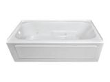 30 Whirlpool Bathtub Lyons Elite™ 60" X 30" 8 Jet Massage Whirlpool Bathtub at