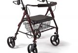 300 Lb Capacity Rollator Transport Chair Combo Amazon Com Medline Heavy Duty Bariatric Aluminum Mobility Rollator