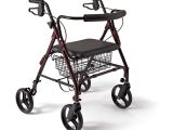 300 Lb Capacity Rollator Transport Chair Combo Amazon Com Medline Heavy Duty Bariatric Aluminum Mobility Rollator