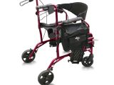 300 Lb Capacity Rollator Transport Chair Combo Medline Excel Translator Rollator Transport Chair