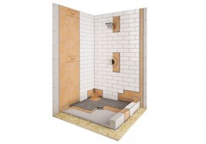 32×60 Shower Pan Schlutera Kerdi Shower Kit Shower Tub Kits Shower System