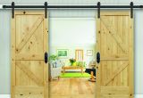 36 X 84 Interior Barn Door Pacific Entries 36 In X 84 In Rustic Unfinished 2 Panel Right