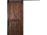 36 X 96 Interior Barn Door Rustica Hardware 36 In X 84 In Stain Glaze Clear Rockwell Rough