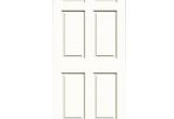 36 X 96 Interior Door Slab A Reliabilt Colonist Smooth White 6 Panel Hollow Core Molded