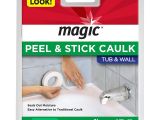 3m Tub and Shower Repair Kit Amazon Com Magic Tub and Wall Peel Caulk Strip Create A Tight