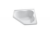 4.5 Foot Bathtub Kohler Proflex 4 5 Ft Front Drain Corner Bathtub In White K 1155 F