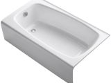 4.5 Foot Bathtub Kohler Seaforth 4 5 Ft Right Drain Rectangular Alcove soaking Tub