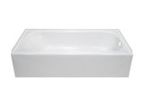 4.5 Foot Bathtub Lyons Industries Vtl01542716r White Acrylic 54 Wide Apron Front