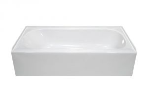 4.5 Foot Bathtub Lyons Industries Vtl01542716r White Acrylic 54 Wide Apron Front