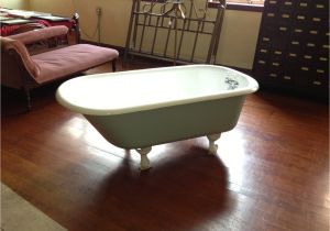 4.5 Foot Clawfoot Bathtub 5 Foot Antique Clawfoot Cast Iron Tub In Watery and by