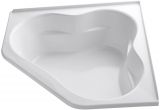 4.5 Ft Bathtub Kohler Tercet 5 Ft Corner Drop In Center Drain soaking Tub In White