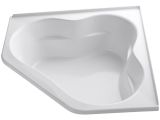 4.5 Ft Bathtub Kohler Tercet 5 Ft Corner Drop In Center Drain soaking Tub In White