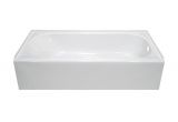 4.5 Ft Bathtub Lyons Industries Vtl01542716r White Acrylic 54 Wide Apron Front