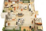 4 Bedroom 3 Bath Apartments In orlando 50 Four 4 Bedroom Apartment House Plans Pinterest Bedroom