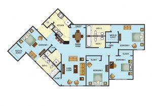 4 Bedroom 3 Bath Apartments In orlando Floor Plans River Ridge Apartments Concord Rents Concord