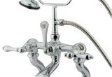 4 Clawfoot Tub Faucet Elements Of Design Hot Springs Deck Mount Clawfoot Tub