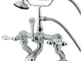 4 Clawfoot Tub Faucet Elements Of Design Hot Springs Deck Mount Clawfoot Tub