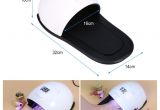 4 Foot Black Light 48w Uv Led Lamp Nail Dryer for Hand Foot Gel Polish Curing Drying